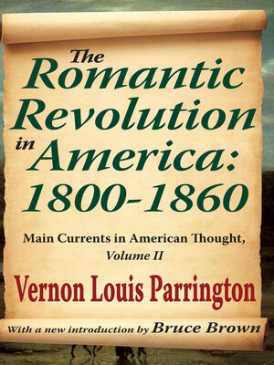 cover image of The Romantic Revolution in America